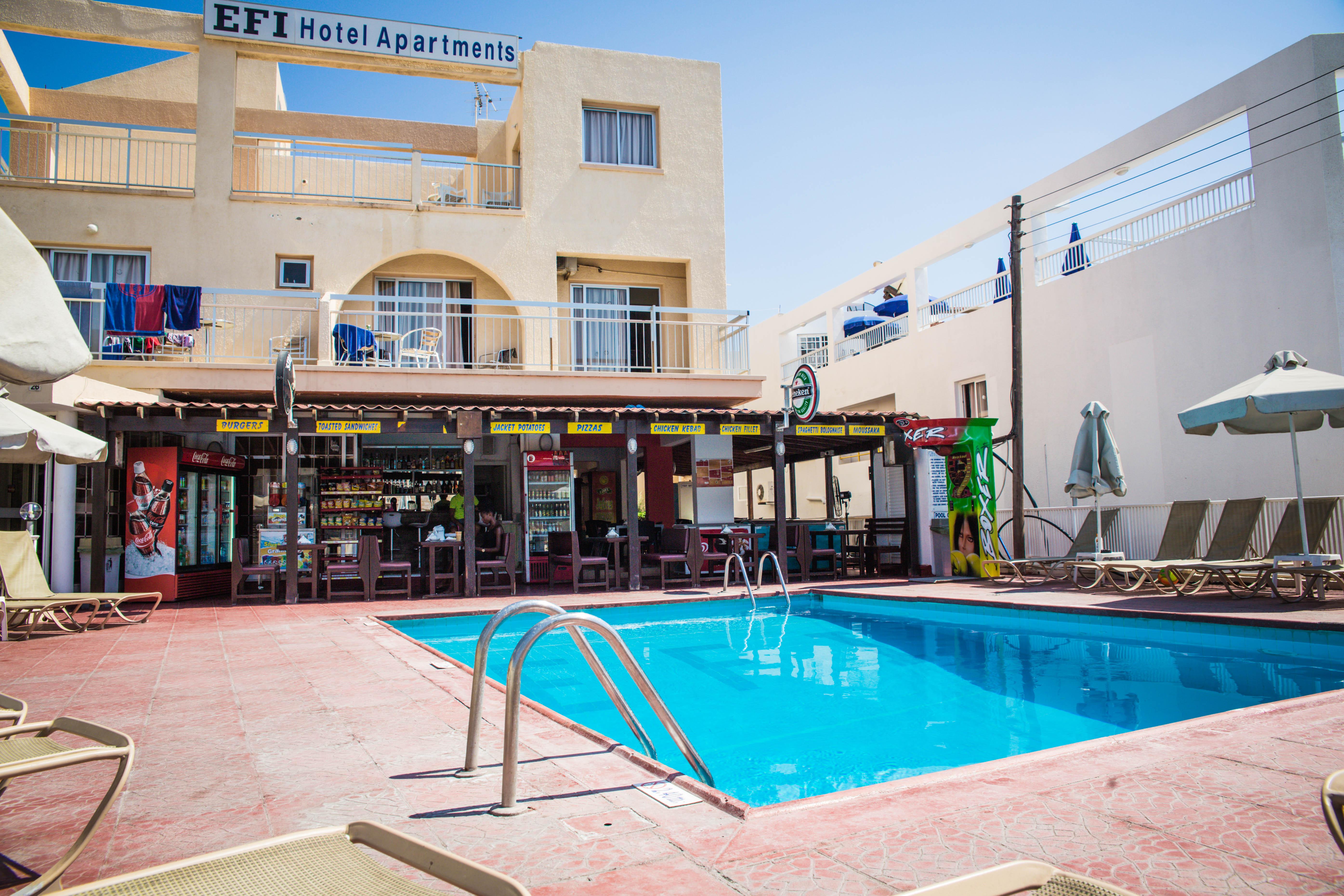 Efi Hotel Apts Agia Napa Exterior foto